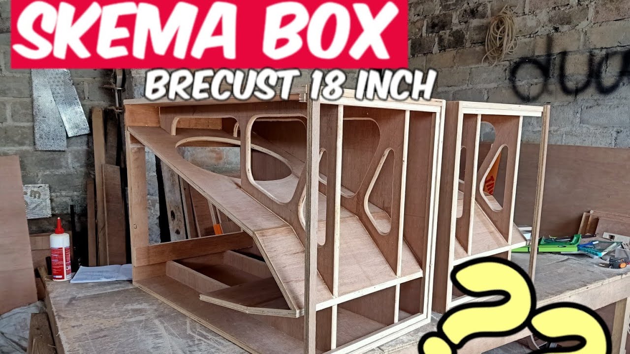 SKEMA BOX 18 INCH // BOX TH FPH V18 LENGKAP UKURAN