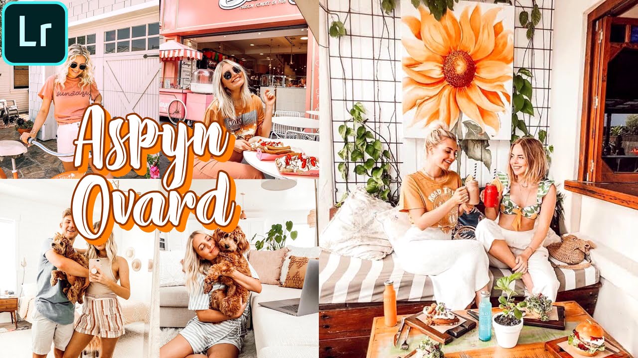 How to Edit like @aspynovard | Free Lightroom Mobile Preset Tutorial | Aspyn Ovard Inspired Preset