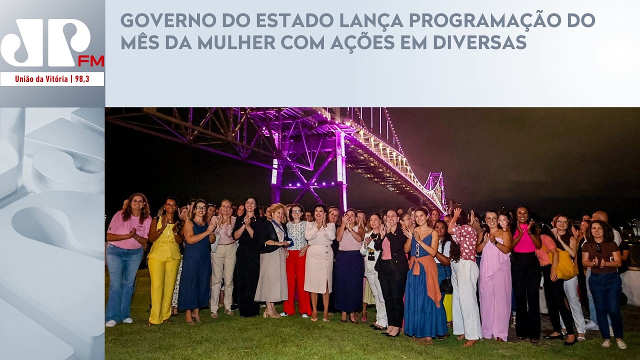 GOVERNO DO ESTADO LANÇA PROGRAMAÇÃO DO MÊS DA MULHER COM AÇÕES EM DIVERSAS