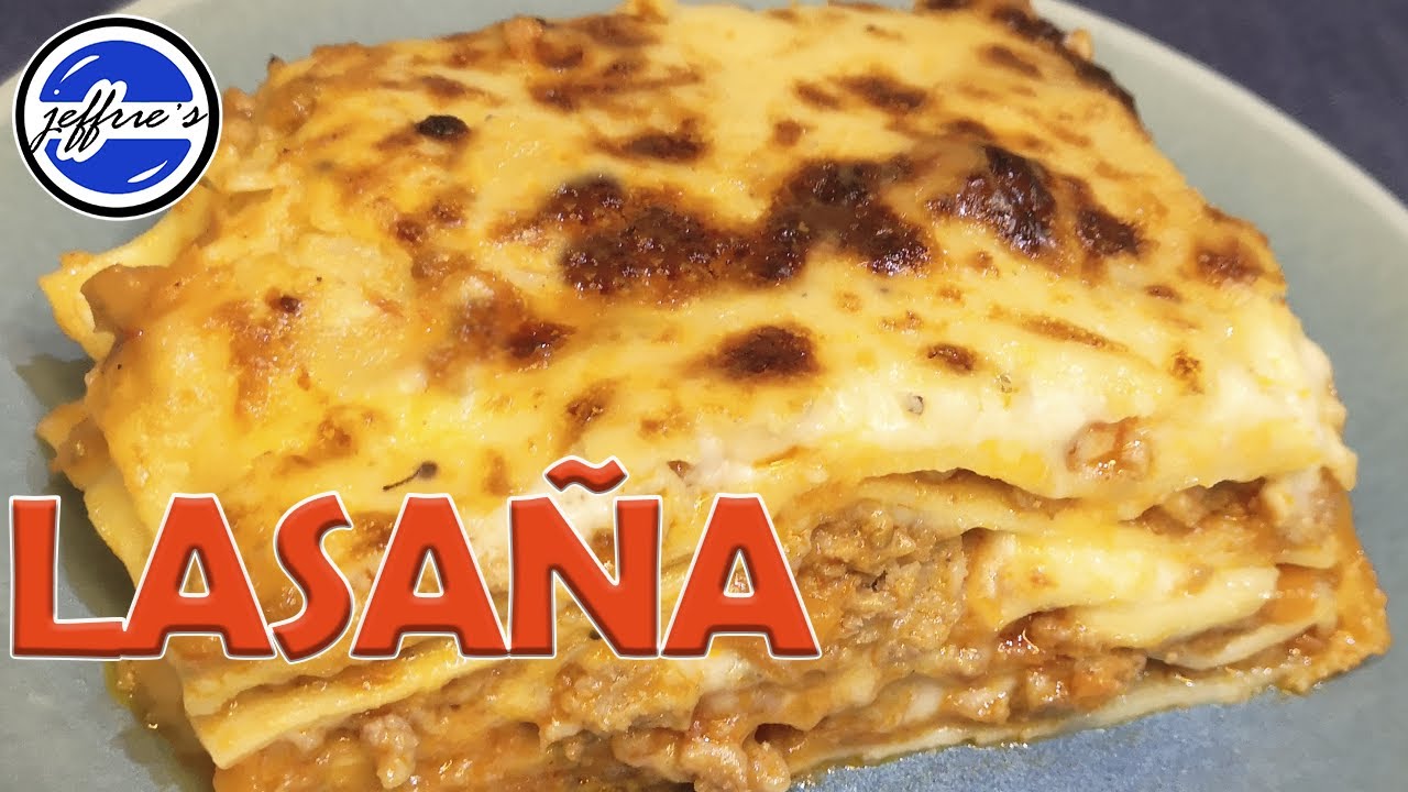 🟥 LASAÑA de CARNE picada con BECHAMEL
