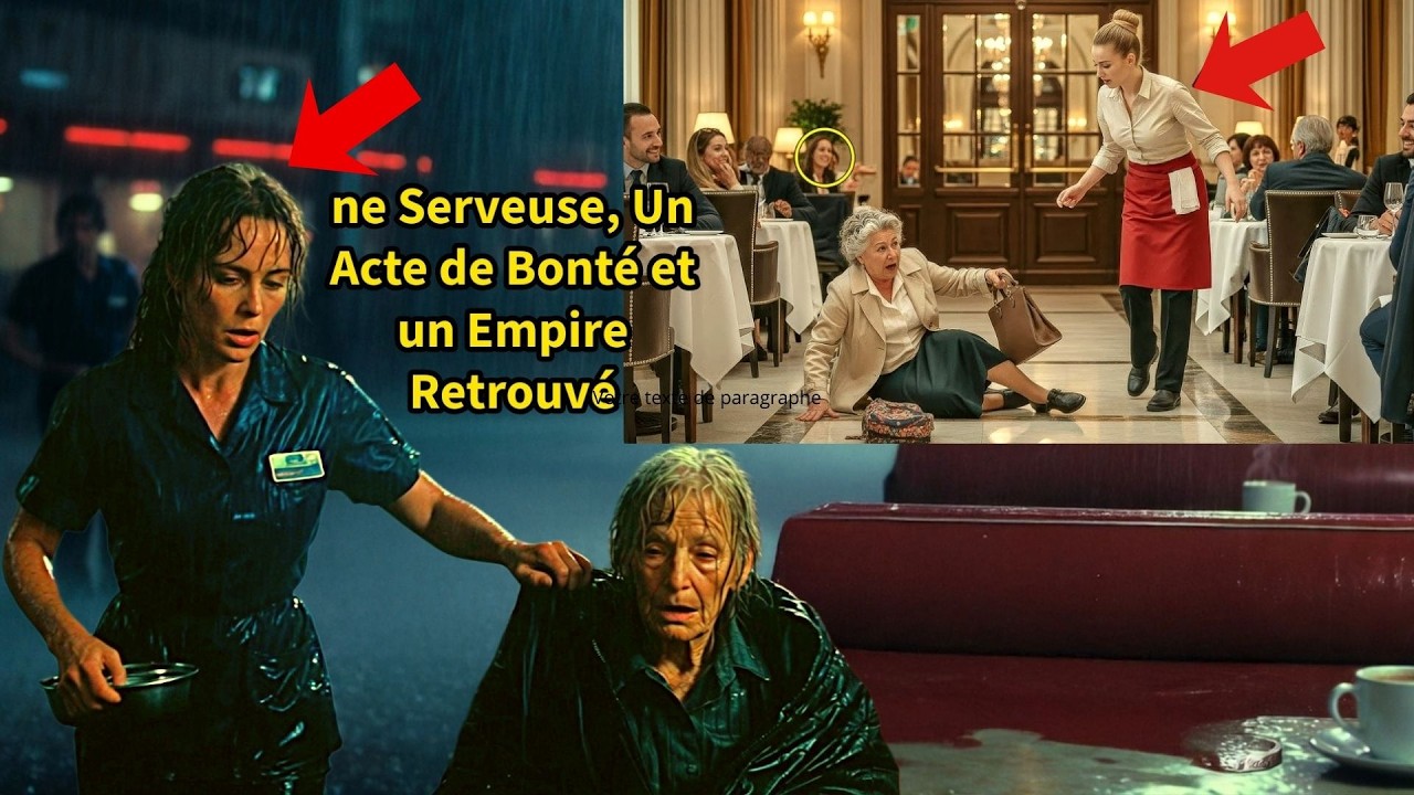 Une Serveuse, Un Acte de Bonté et un Empire Retrouvé – L’Histoire Qui Va Vous Émouvoir »