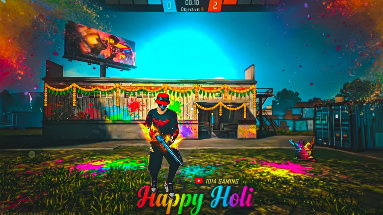 Balam Pichkari🕺Free Fire Montage 🥵| Trending Holi Song | free fire song | free fire status