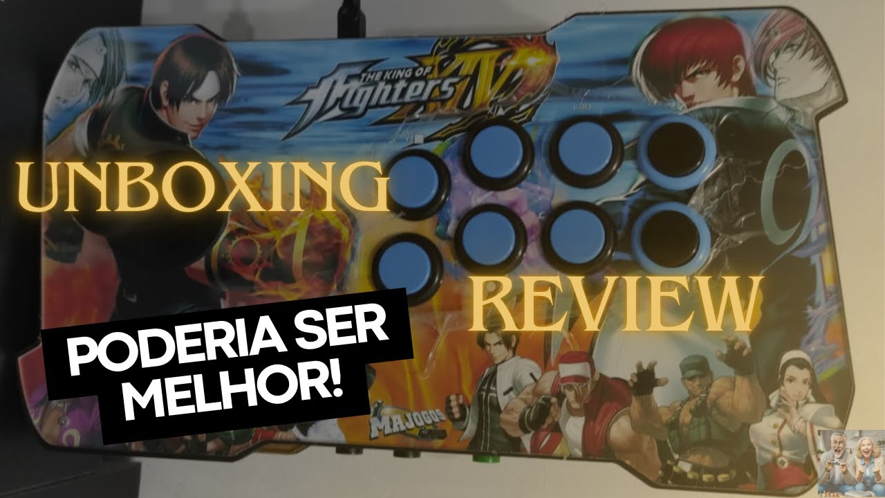 Unoboxing e Review Controle Arcade - Poderia ser melhor!