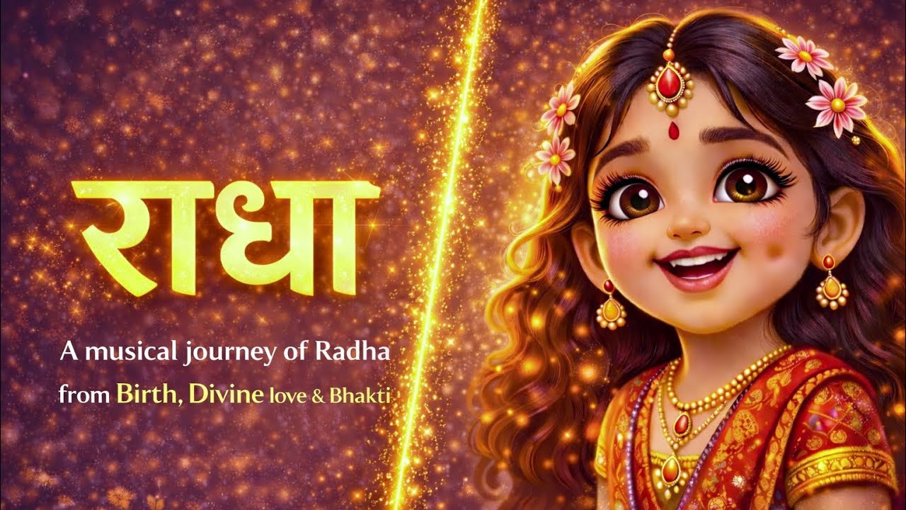 A heartfelt musical journey from Radha’s playful childhood to the eternal divine love of Radhe-Shyam