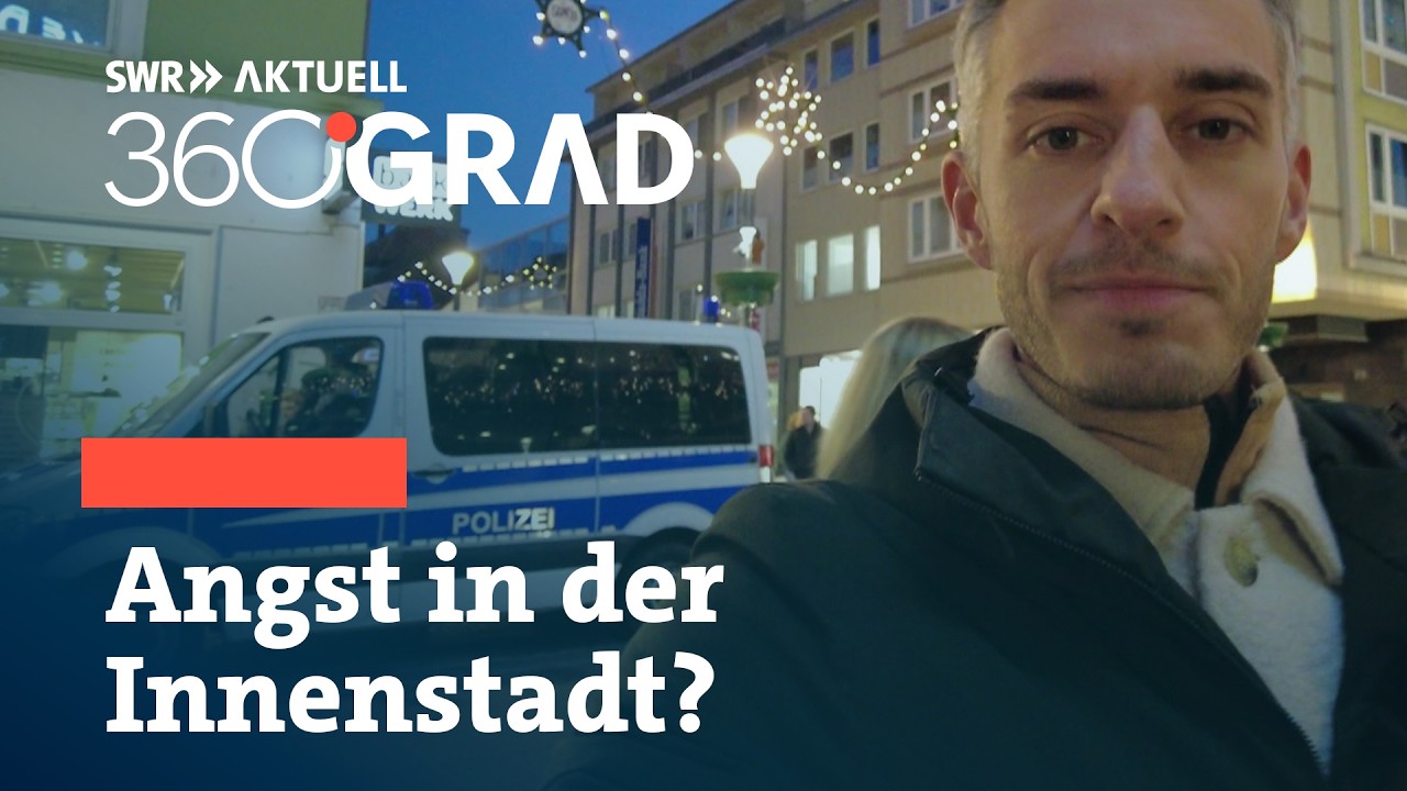 Sicherheitsgefühl weg? Nachts in Kaiserslautern | REUPLOAD | SWR Aktuell 360 Grad