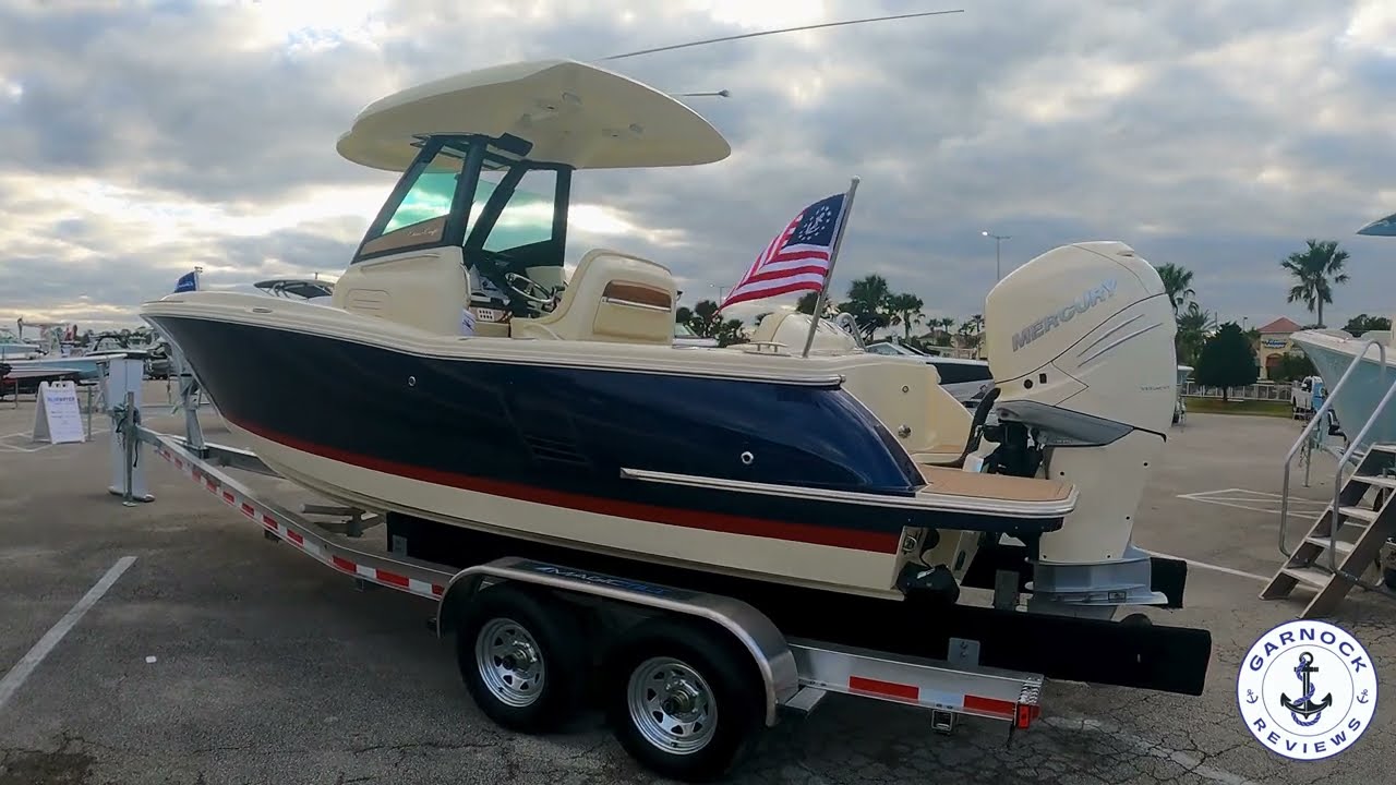 Chris-Craft Catalina 24 CN Walkthrough & Review | (2023) Center Console Boat