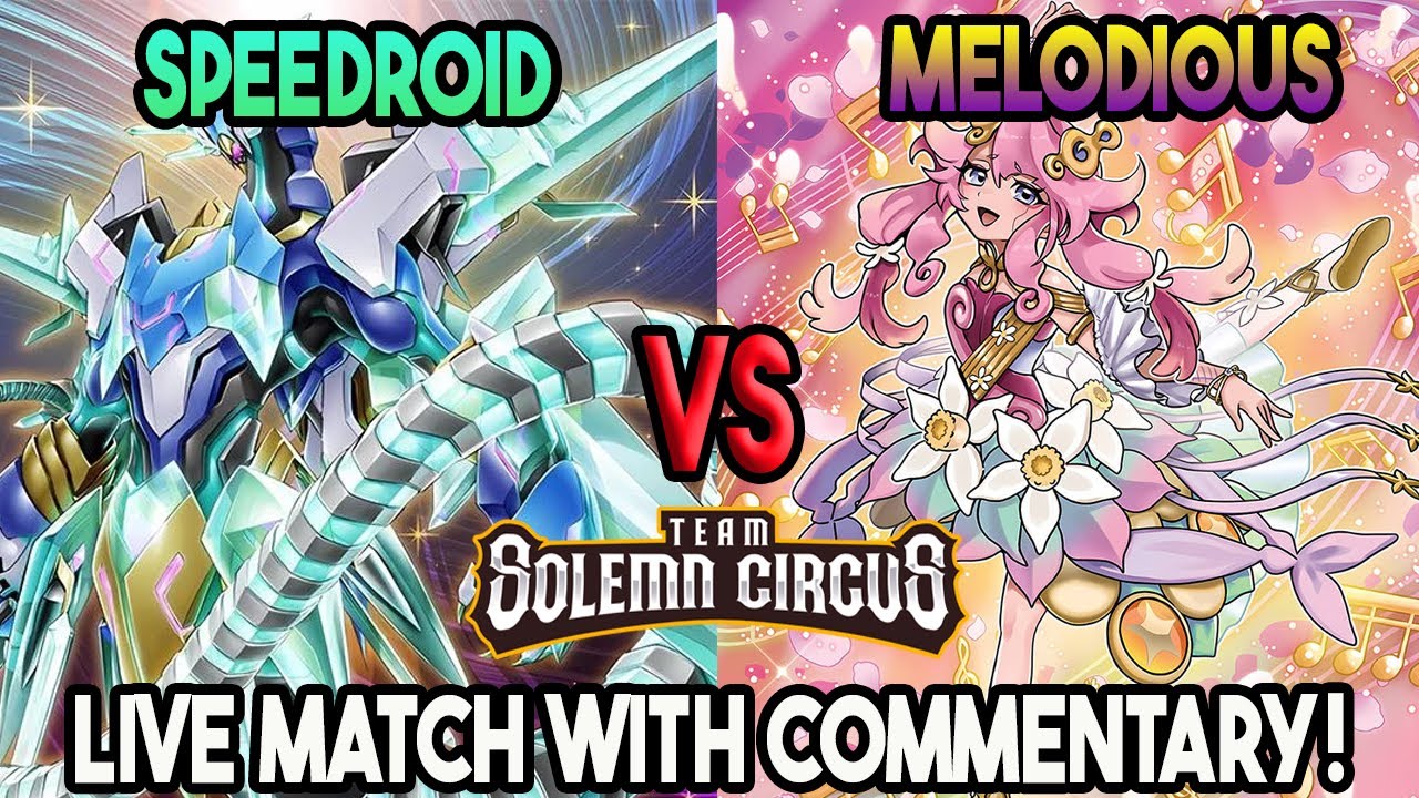 Speedroid Vs Melodious Yu-Gi-Oh! Locals Feature Match | Live Duel
