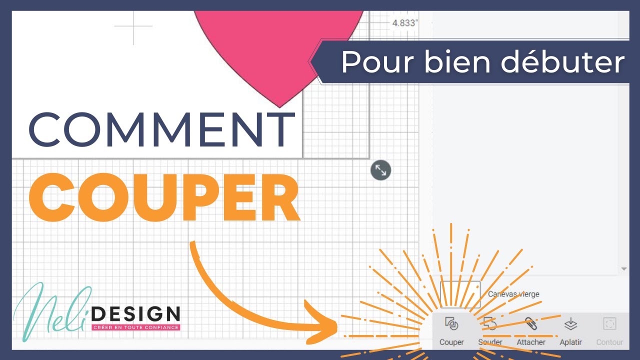 Comment bien comprendre la fonction "Couper" dans Cricut Design Space