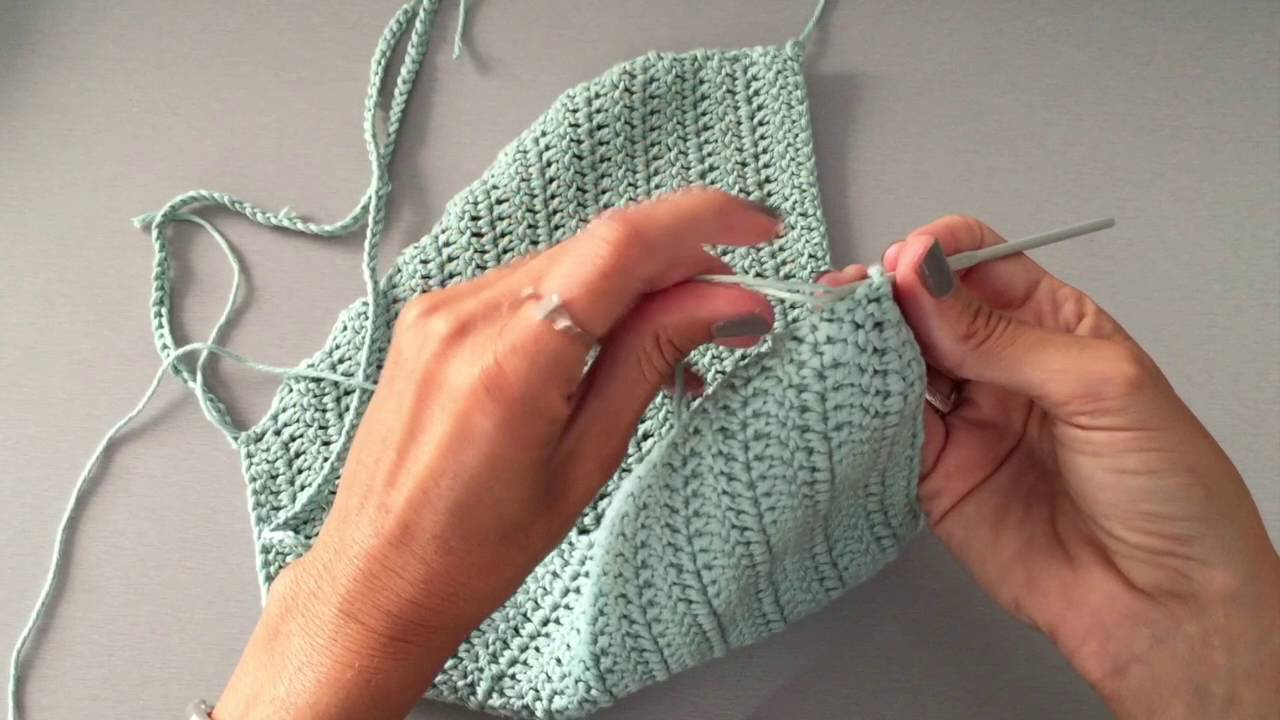 Halter Top Crochet