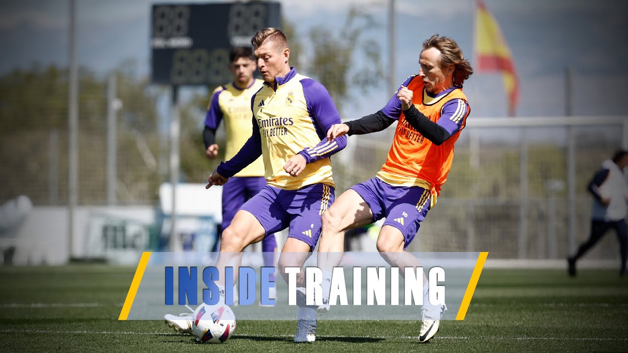 Final training session ahead of Cádiz! | Real Madrid City