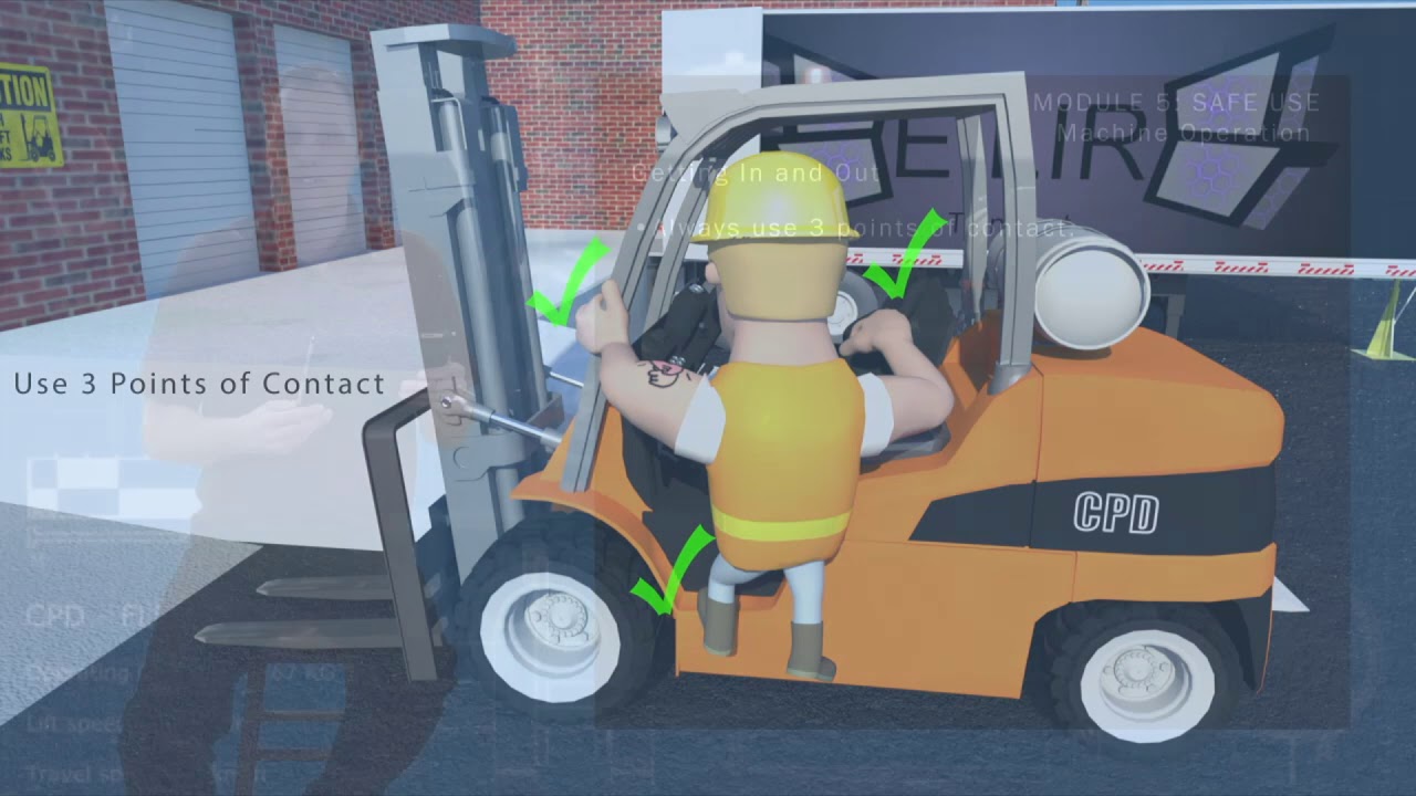 Forklift / Lift Truck Certification Training Course Canadian specific