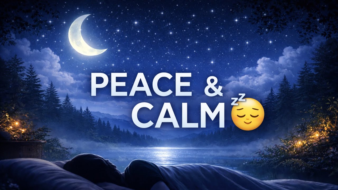 Peaceful Sleep Music 🌙 | Deep Sleep | Stress Relief | Calm Night Music | Live