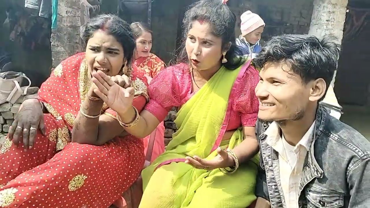 #vlog#video#When Chanda Bhauji slapped Gorakhpuriya Bhauji, there was a stir.
