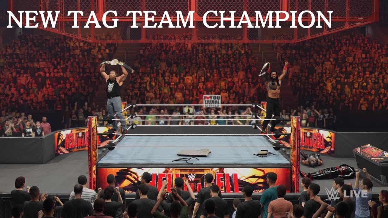 WWE 2K25 - HELL IN THE CELL - NEW CHAMPION