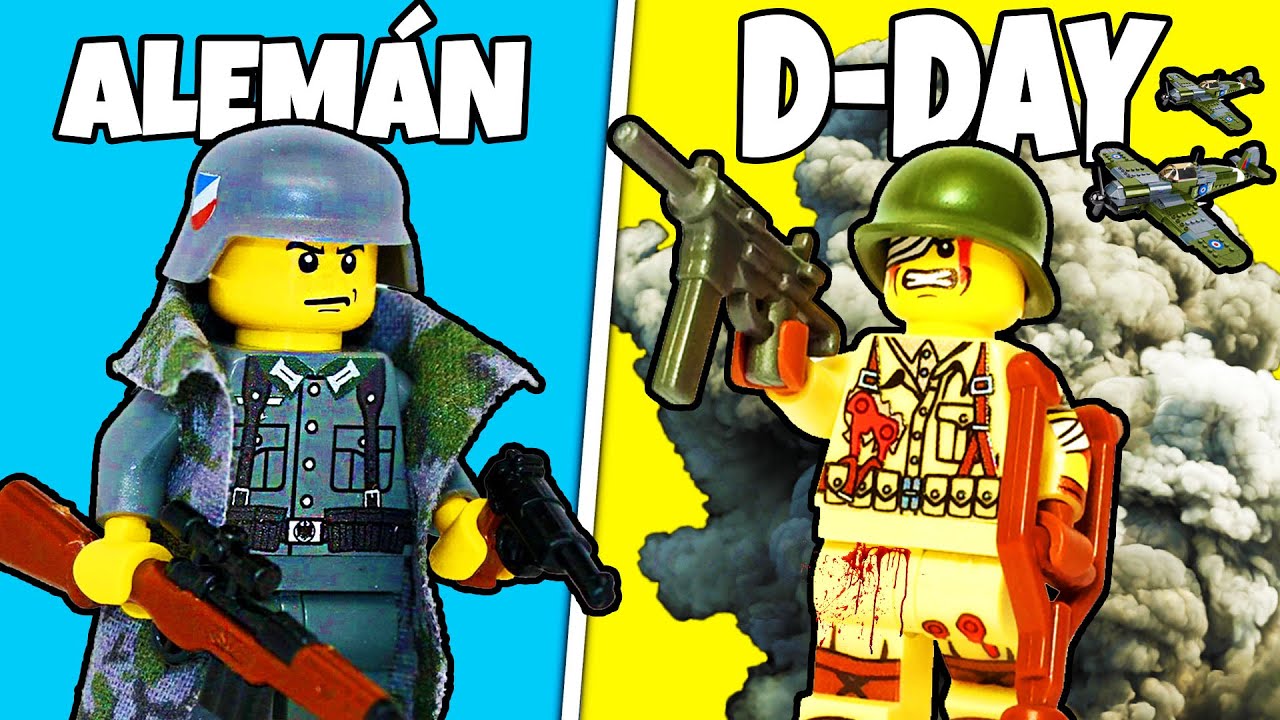 ¿Construí LEGO D-DAY en una playa REAL?