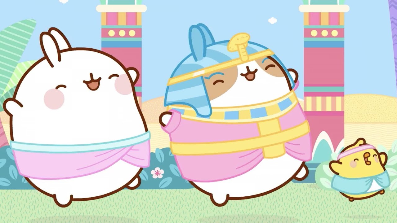 Funny Cartoons For Kids | 訪問 | Molang and Piu Piu 日本語 | Season 4 Episode 51