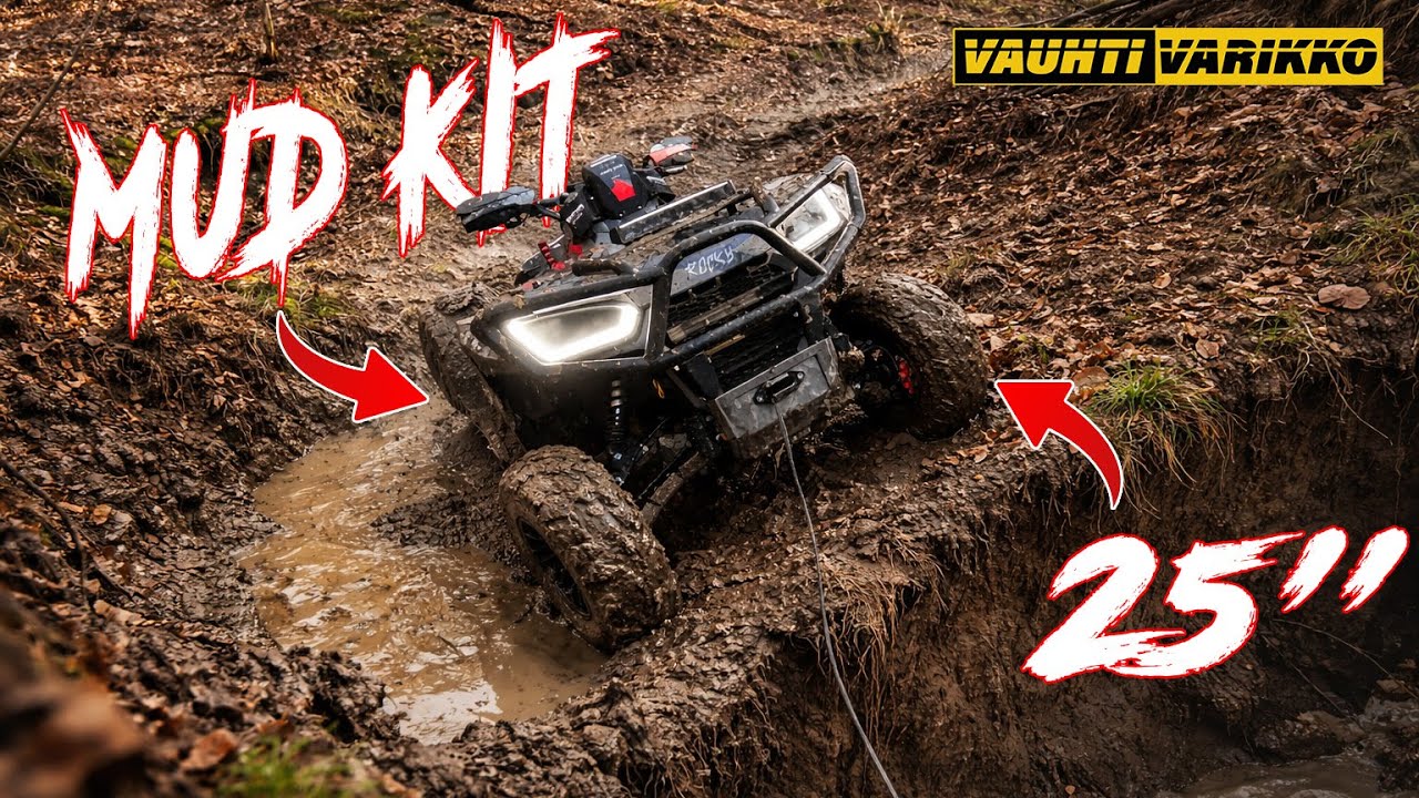 MUD KIT 🛞 PE ANVELOPE MICI ! @vauhtivarikko  Stage 3 MUD 🚜!