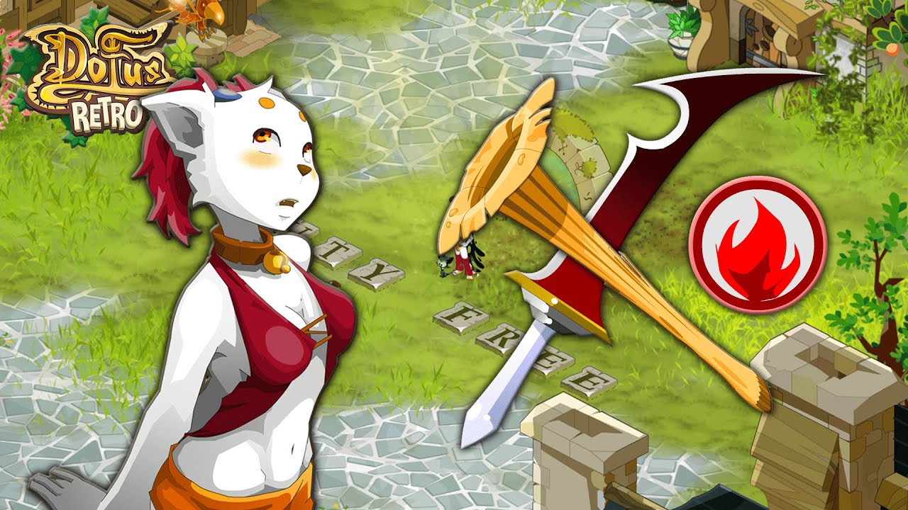 Je teste l'Ecaflip Feu et le Sabre Ayassalama - PVP Dofus Retro Beta