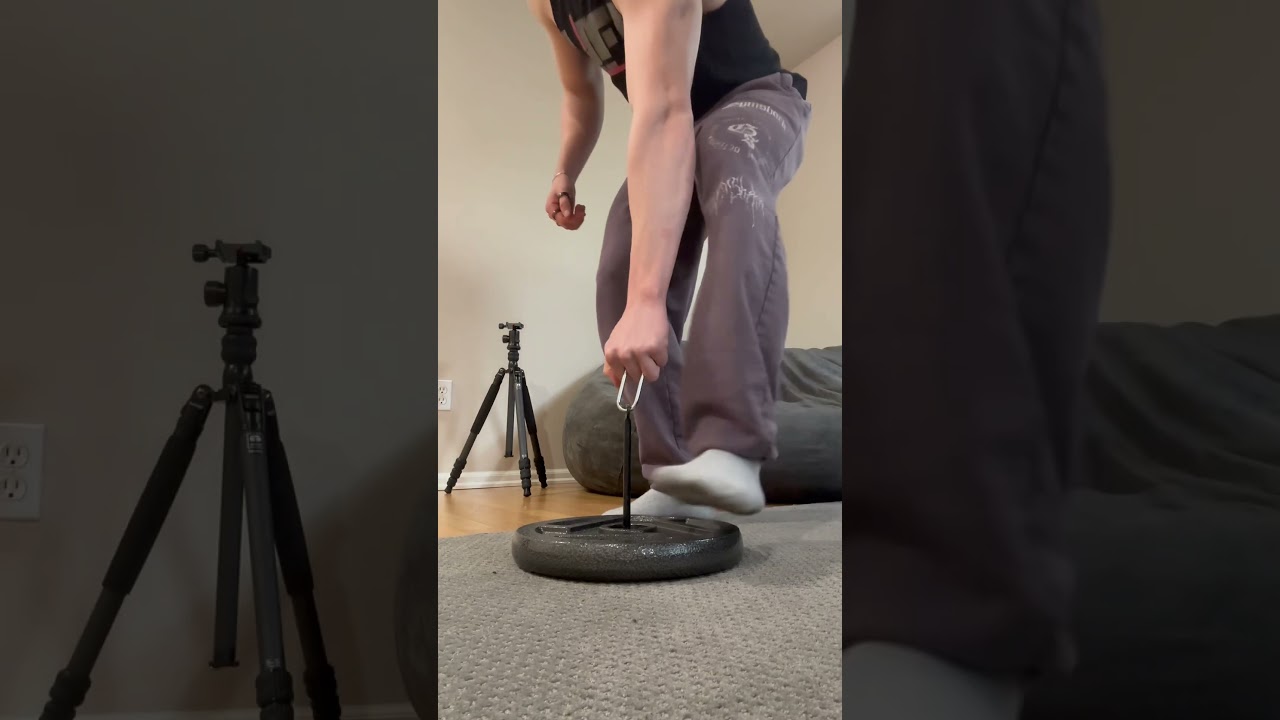 I felt the weight lift off the ground.. #handstrength #grip
