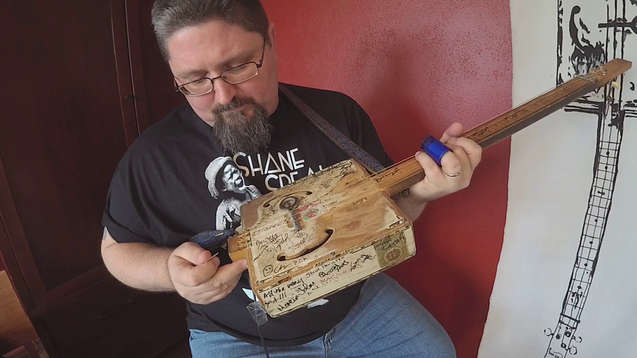 Shane Speal's Favorite Cigar Box Guitar - The Macanudo 