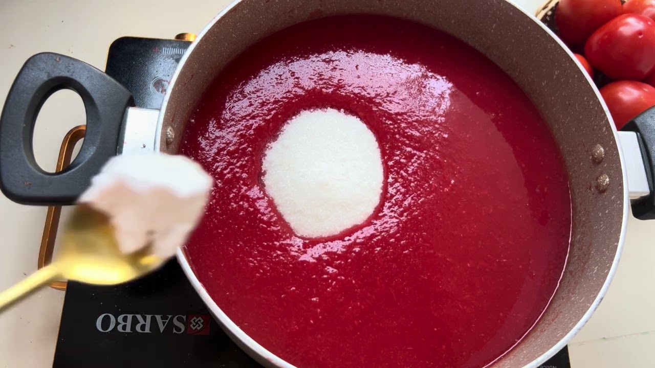 বাজারের মতো টমেটো সস বানান ঘরেই | Simple Tomato Sauce Recipe