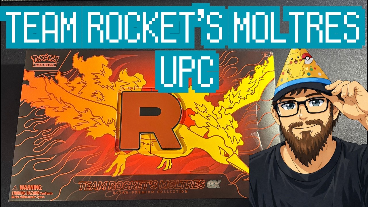 !NAJWIĘKSZY! opening na tym kanale! Team Rocket's Moltres ex Ultra Premium Collection