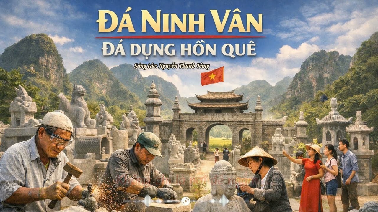 ĐÁ NINH VÂN – ĐÁ DỰNG HỒN QUÊ | Ca khúc về làng nghề đá Ninh Bình từ góc nhìn Kiến trúc & Văn hóa