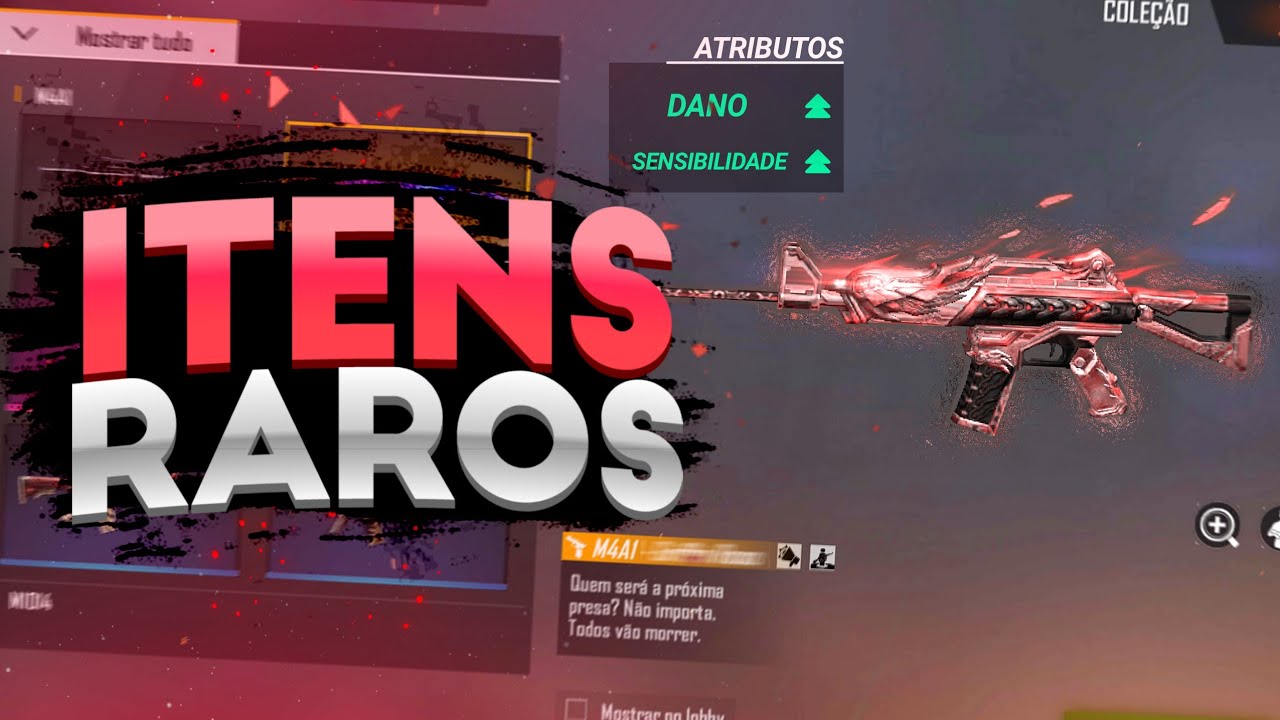 AS 5 COLEÇÕES RARAS DO FREE FIRE QUE VOCÊ NÃO SABIA
