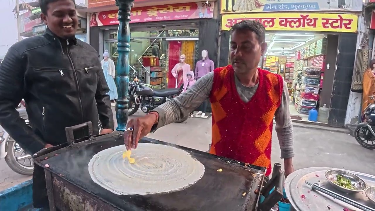 Street Food Dosa Making | Street Food Dosa Kaise Banate hai 