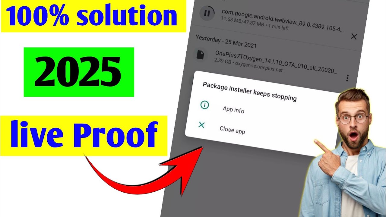 package installer keeps stopping | package installer keeps stopping problem |package installer/2025
