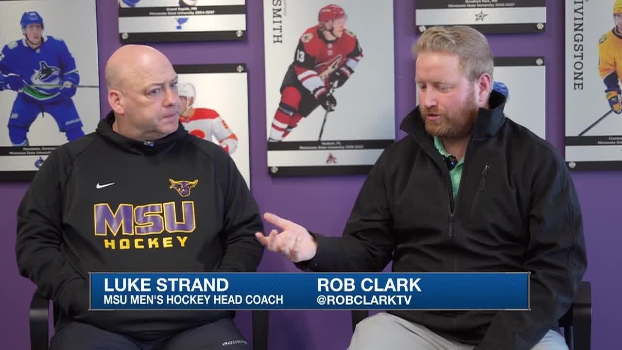 Maverick Insider: men's head hockey coach Luke Strand