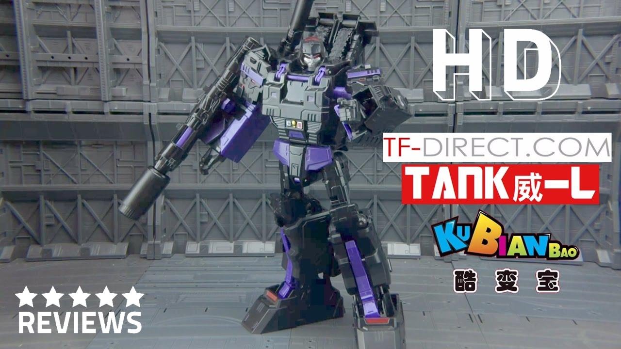 Kubianbao KBB Black TANK MEGATON Obsidian version (Combiner Wars Leader)