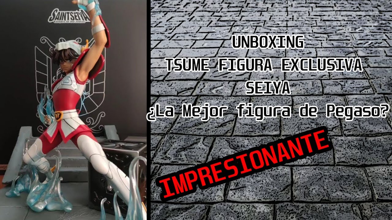 SAINT SEIYA TSUME SEIYA DE PEGASO EXCLUSIVO, IMPRESIONANTE¡¡ #saintseiya #tsume #resinart #pegaso