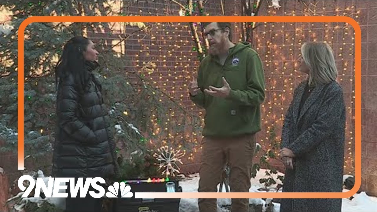 Here's how to put up holiday lights safely