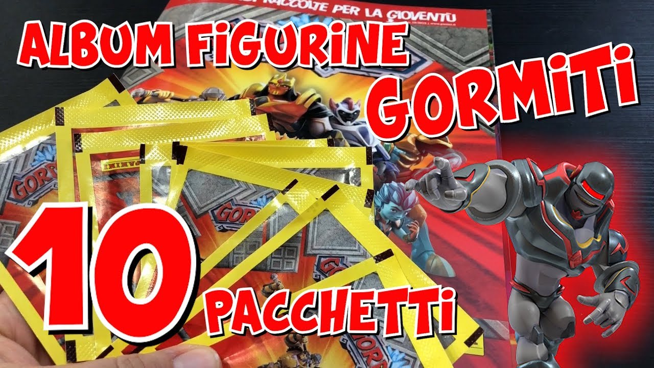 ALBUM GORMITI 2019! APRIAMO 10 PACCHETTI! TANTE BRILLANTI PER NOI! 🌟 Edicola
