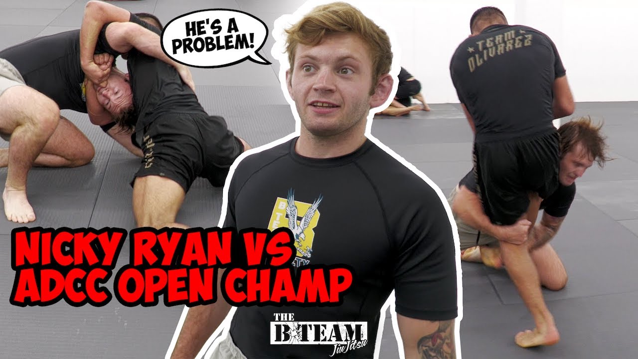 Scrappy! 17yo ADCC Open Champ Comes After Nicky Ryan | B-Team Training