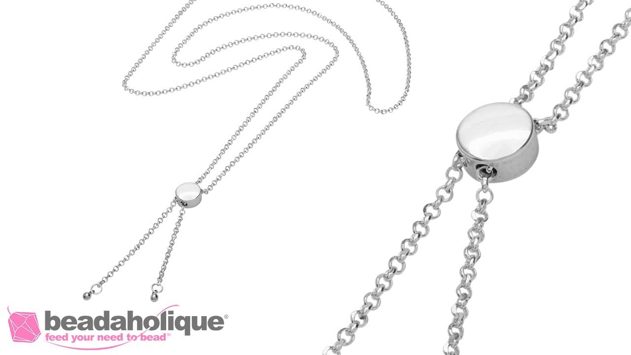 How to Make Your Own Adjustable Slider Necklace or Bracelet Clasp