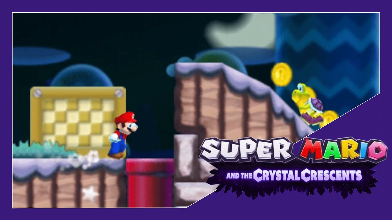 Super Mario and the Crystal Crescents : 100% Full Playtrough !