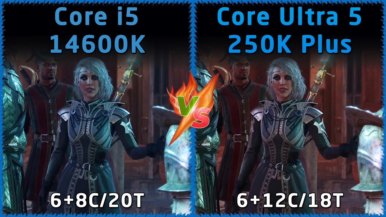 Intel Core i5 14600K vs Intel Core Ultra 5 250K Plus