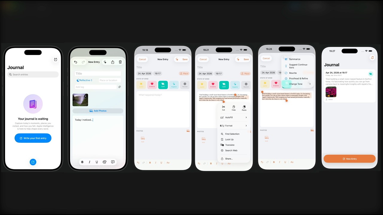 GPT-5.5 vs Opus 4.7: iOS/SwiftUI Journal App in Codex, Cursor & Bitrig