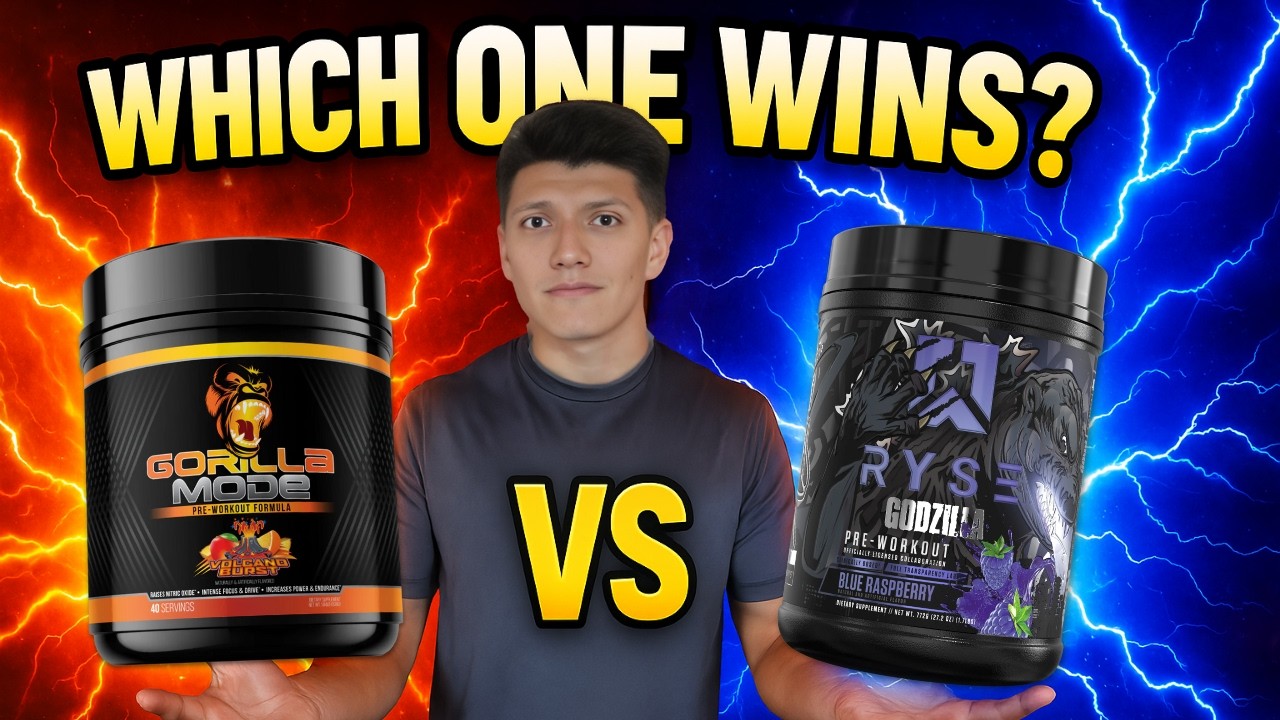 Gorilla Mode vs Ryse Godzilla &ndash; Which Pre-Workout is KING? 🥇 | Best Preworkout Review, Doc's Supps