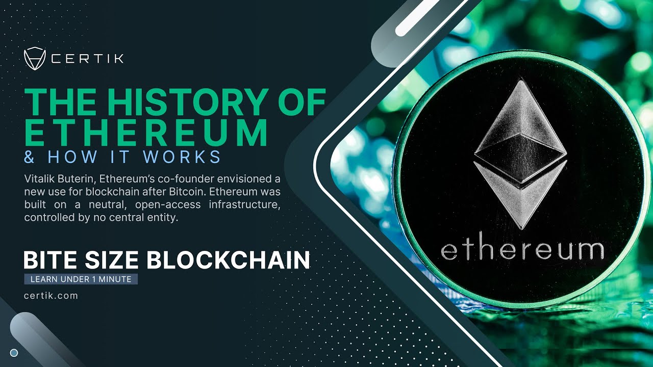 Historia Ethereum i jak to działa | Łańcuch blokowy wielkości kęsa | CertiK