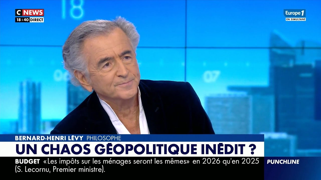Bernard-Henri Lévy - CNEWS Punchline : Trump, Groendland, Iran, Ukraine & Zelensky (19 janvier 2026)