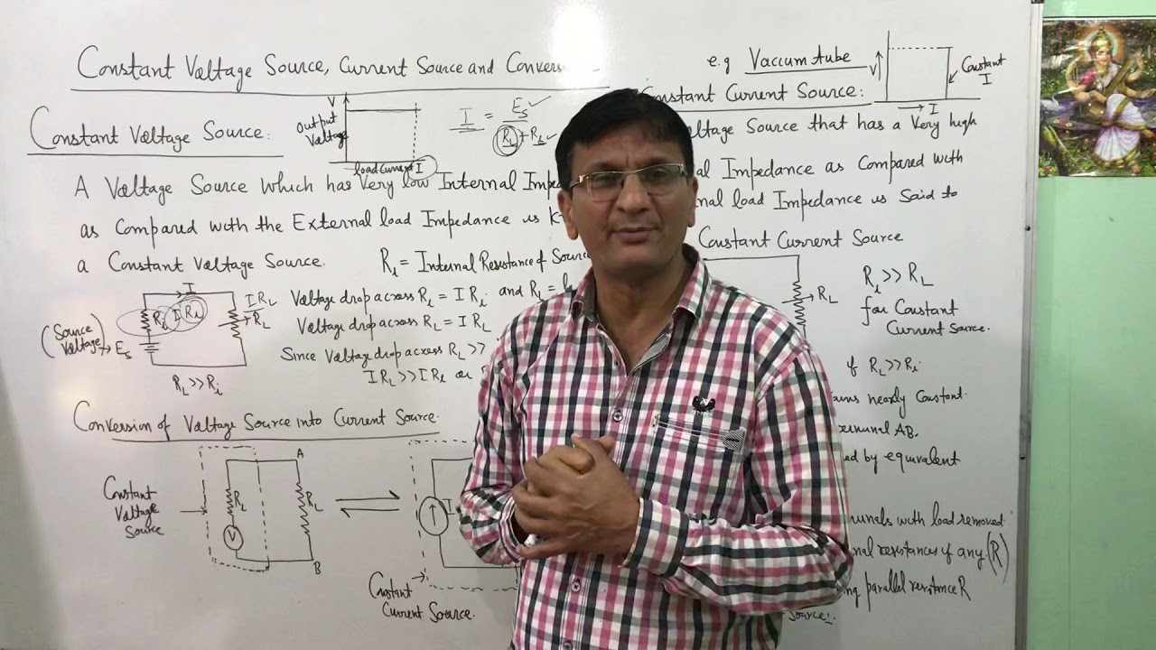Constant voltage and constant current source and conversion