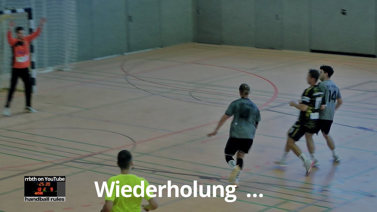 Handballregeln: Rote Karte (??) für wen (?) …