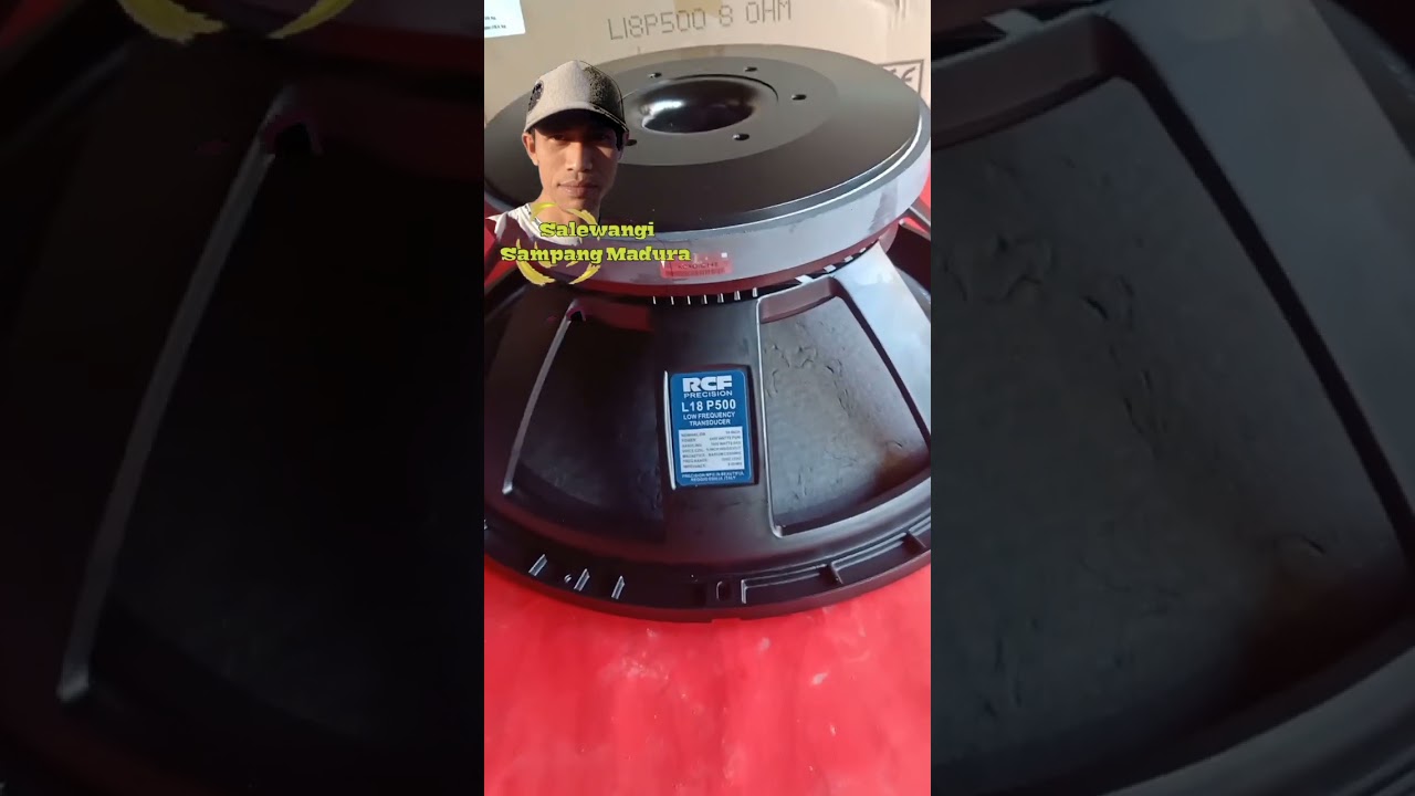Speaker RCF 18 inch P500 asli grade A