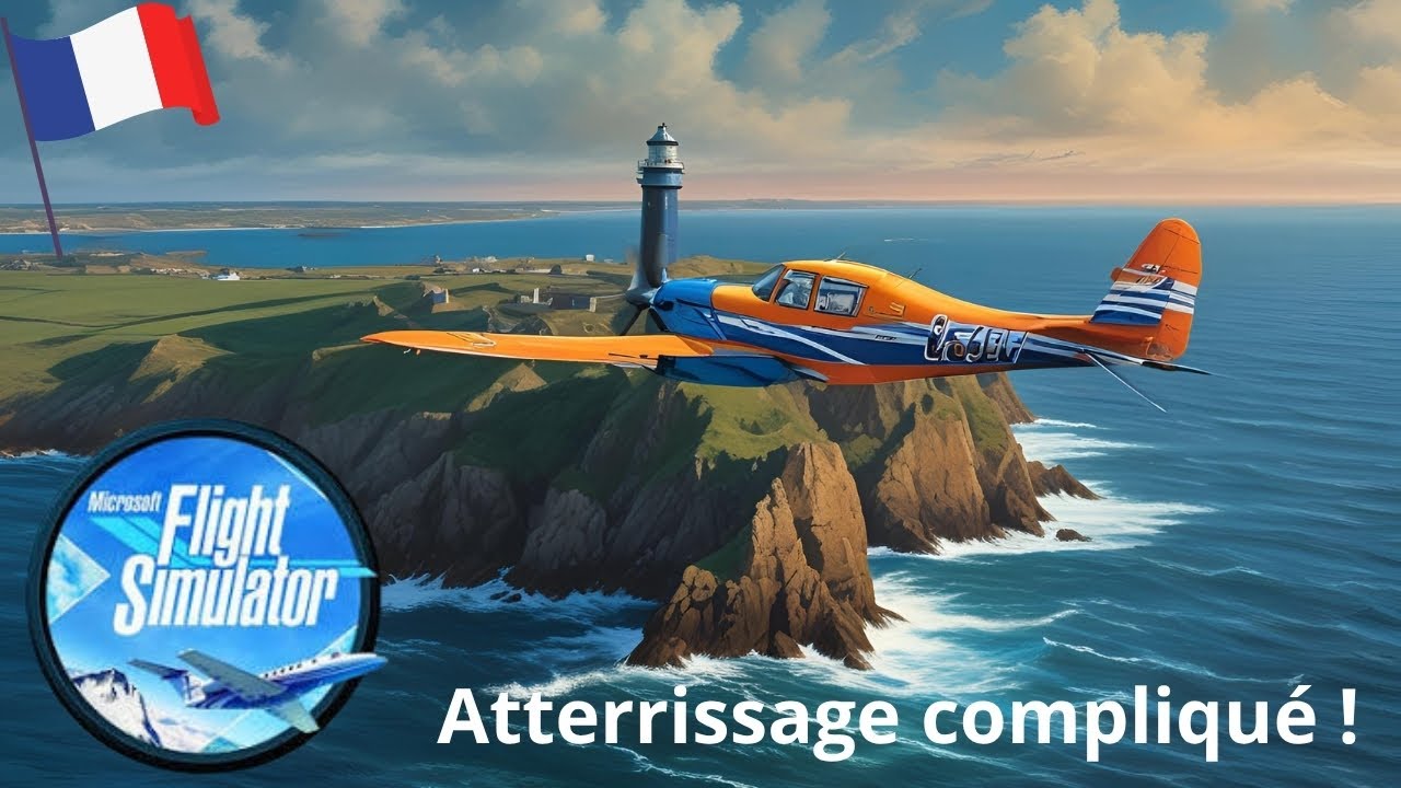 FS 2020 : Atterrissage difficile sur l'ile d'Ouessant