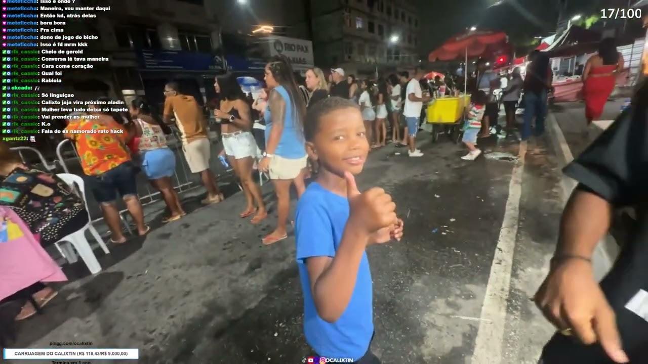 irl na rua com calixtin caçando neve 🏃‍♂️❄️🔵!❗️clip 364 dia (Part 5/12)
