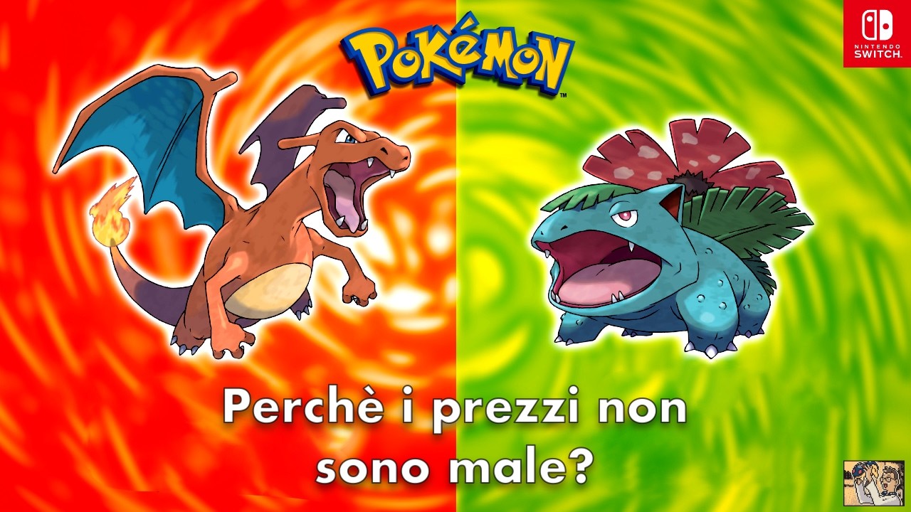 Pokemon Rosso Fuoco e Verde Foglia arrivano su Switch - Questi prezzi come sono?
