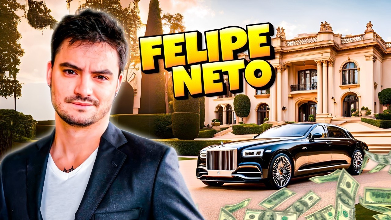 Assim é a Vida Luxuosa de Felipe Neto em 2025, Um Dos Youtubers Mais Ricos do Mundo
